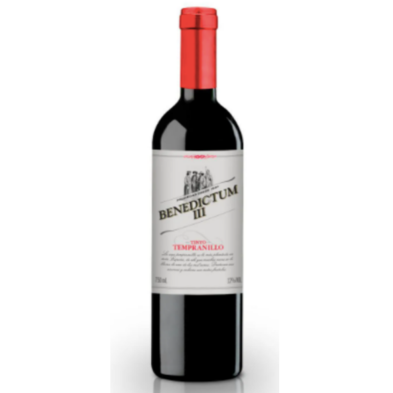 Vinho Tinto Benedictum III Tempranillo